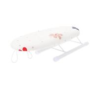 Healeved Planche à Repasser les Manches Mini en Acier Housse en Tissu Résistante la Chaleur, Facile à Ranger, pour Atelier de Couture ou Bureau