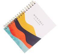 Healeved Planificateur Mensuel Carnet de Notes en Spirale 112 Feuilles | Organisation du Travail, Répartition des Tâches, Suivi des Compétences, pour Étudiants et Enseignants