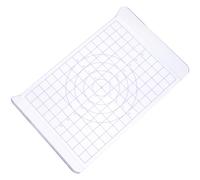 Healeved Plaque de Pression en Acrylique pour Argile - Outil de Sculpture Manuelle Rectangulaire - Surface Lisse sans Bavures - Format Moyen - Accessoire pour Modelage Poterie DIY