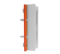 Healeved Plaque D'insertion en Aluminium pour Table de Défonceuse - Support de Positionnement Précis pour Rainurage Bois, Accessoire Compatible Table de Perceuse à Colonne, Outil