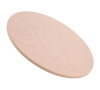 Healeved Plateau de Tournage en Bois Dense 20 CM Planche de Séchage pour Poterie Socle Robuste pour Sculpture Céramique Support Artisanal pour Modelage Argile Outil DIY Polyvalent