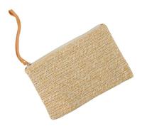 Healeved Pochette Grosse Capacité pour Femme en Tissée Paquet à Fermeture Éclair Pratique Style Élégant pour Shopping et W nd