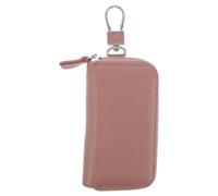 Healeved Pochette pour Clés de Voiture et Étui Porte-clés Zippé Petit Portefeuille pour Femme Rangement Compact pour Clés Billets et Cartes
