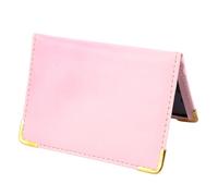 Healeved Pochette RFID pour Cartes Bancaires et Identité Rose Étui Fin en Cuir PU pour Usage Professionnel et Déplacements