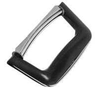 Healeved Poignée de Boîte en Plastique PVC 4 X 2 Pouces pour Valise et Boîte à Outils, Trou de Fixation M5, Accessoire de Rechange Multifonction pour Bagages et Valises à roulettes, Poignée