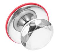 Healeved Poignée de Couvercle en Acier Inoxydable Diamanté, Bouton de Remplacement Compact pour Accessoires de Couvercle, Compatible Casseroles et Autocuiseurs, 1 Pièce, Usage la Cuisine