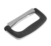 Healeved Poignée de Rechange Légère en Plastique Abs pour Valise et Boîte à Outils, Fixation M4 Entraxe 6,6 Cm, Poignée Rigide Semi-Ronde Ergonomique, Accessoire pour Bagages et Mallettes