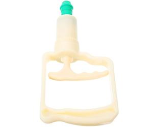 Healeved Poignée et de Pompe à Vide Manuelle en Plastique Accessoires Verts Améliorer la Circulation Soulager la Pression pour Lors Thérapie par Ventouses