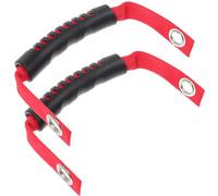 Healeved Poignées Antidérapantes pour Kayak 1 Paire Poignée de Transport en Plastique Rouge Kit de Remplacement Latéral Robuste Accessoires Nautiques pour Transport Kayak et Canoë