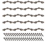 Healeved Poignées de Boîte Vintage 44X10 CM 20 Pièces en Métal Décoratives pour Tiroirs et Meubles Boutons Décoratifs Résistants à la Corrosion pour Usage Domestique et Décoration