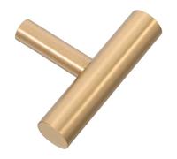 Healeved Poignées de Tiroir en Laiton Vintage 2pcs, Poignée de Meuble Élégante Prise Confortable, Adaptées Cuisine et Salle de Bain