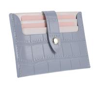 Healeved Porte-Cartes Cuir PU Multi-emplacements pour Cartes Identité et Crédit Organiseur Compact et Élégant Protection Format Portable pour Homme et Femme