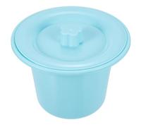 Healeved Pot de Chambre Adulte Portable avec Couvercle Bassin Urine Léger et Compact Urinoir pour Garçon Fille et Personnes Âgées Pot de Nuit Antidérapant pour Usage Domestique