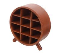 Healeved Présentoir Élégant Pour Rouges À Lèvres - Organiseur À 6 Compartiments Pour Cosmétiques Et Vernis À