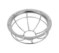 Healeved Protection Abat-jour en Fil de Fer Anti-, Cage de Protection Ronde pour Ampoule Led, à Suspendre Métal Résistante aux Chocs, Abat-jour Protecteur pour Luminaires Plafond, 1 Pièce