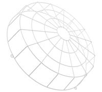 Healeved Protection pour Panneau de Sortie de Secours 360X360Mm en Métal Grille de Protection Robuste pour Éclairage D’Urgence Mural Couvercle de Lampe de Secours Compatible Lieux