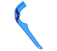 Healeved Protège-chaîne en Plastique Bleu pour Vélo VTT et Route Carter de Chaîne Anti-Huile Compatible Vélo Garçon et Filles Protection Solide et Facile à Installer Polyvalent