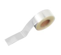 Healeved Protège-Étiquettes Imperméables Transparents en PVC Autocollants 40X65 MM Rouleau de 500 Pièces pour Livres Bibliothèques et Protection Codes-Barres