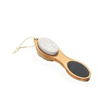 Healeved Râpe Pédicure Double Face en Bois Ergonomique pour Éliminer Callosités et Peau Dure Outil de Soin