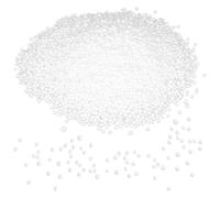 Healeved Recharge de Pouf Granulés de Mousse Blanc 1 Paquet Rembourrage Coussin Écume Doux Confortable pour Relaxation et Détente