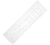 Healeved Règle de Mesure Transparente Double Face 0,15 Mm pour Inspection de Fissures et Défauts de Surface, Jauge D’inspection Haute Précision en Plastique, Outil Mesure Épaisseur