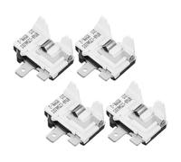 Healeved Relais de Démarrage pour Réfrigérateur 05Hp Lot de 4 Protecteur de Surcharge Surchauffe du Compresseur Dispositif de Protection Thermique pour Congélateur Accessoire Pièces