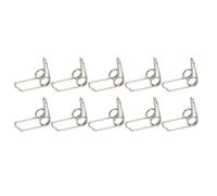 Healeved Ressorts Drainage Trompette Watergate Petits, 10 Pièces, Accessoires Clés Trompette, Ressorts Métalliques de Remplacement Professionnels, Compatibles Instruments à Vent, Usage