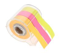 Healeved Rouleau de Notes Adhésives Autocollantes Multifonction Ruban Mémo Décoratif Coloré 3 Rouleaux Bloc-Notes Autocollant pour Bureau et Maison Accessoire Pratique pour