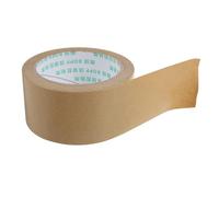 Healeved Ruban Adhésif en Papier Kraft Marron 50 MM X 20 M Adhésif Haute Adhérence sans Activation à L’Eau Ruban D’Emballage Robuste pour Cartons Déménagement et Encadrement