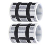 Healeved Rubans Adhésifs Autocollants pour Chemins de Fer Soi-Même 2 Pièces Modèle de Voie Ferrée Autocollants pour Signalisation Routière Légers et Faciles à Découper pour Jeux