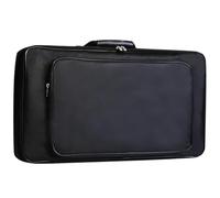 Healeved Sacoche pour Effets Audio Grosse Taille en Oxford Imperméable Pochette de Rangement Rigide Antichoc pour Pédales de Guitare Paquet Portable Multifonction Adapté aux Musiciens
