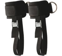 Healeved Sangle de Cheville d'Entraînement Ajustable en Maille Respirante Double Anneau Machine à Câble Accessoire Fitness pour Musculation Jambes et Haltérophilie 1 Pièce Sport