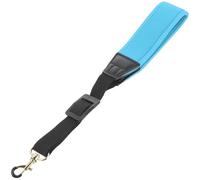 Healeved Sangle de Saxophone en Coton Haute Élasticité Réglable Couleur Bleue Sangle Suspendre pour Saxophone Alto et Soprano Accessoire pour Musiciens et Étudiants Confortable pour