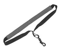 Healeved Sangle de Saxophone Réglable en Nylon et Abs, Harnais Confortable pour Saxophone Alto et Ténor, Ceinture de Cou Grise, Accessoire Léger pour Musiciens Adultes et Garçon et Filles,