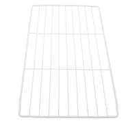 Healeved Séparateur de Compartiment Réfrigérateur 17×35 Cm en Fil Métallique Blanc, Organisateur Étagère de Congélateur Multi-niveaux pour Conservation Réfrigérateur et Rangement