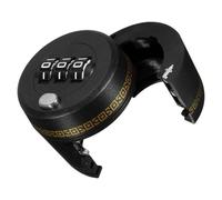 Healeved Serrure à Code Numérique pour Bouteille de Vin Noire Verrouillage Sécurisé du Bouchon Compatible Goulot Standard Protection Anti-Vol pour Bars Hôtels et Caves à Vin