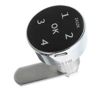 Healeved Serrure Électronique à Code Tactile 4 Chiffres pour Armoire et Tiroir Alliage Robuste Verrouillage Numérique Sécurisé Kit de Verrouillage pour Bureau et Meuble Anti-Effraction