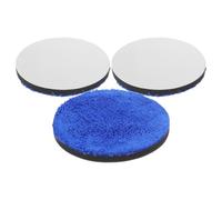 Healeved Set de Applicateurs de Polish en Éponge et Fibre Lot de 3 150mm Conception Couverture Complète pour Voiture pour Polissage et Detailing Automobile