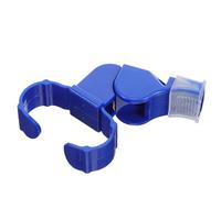 Healeved Sifflet D’Arbitre en Plastique Bleu avec Anneau Sifflet D’Entraîneur Puissant et Portable pour Adultes pour Football Basket-Ball et Activités de Plein Air