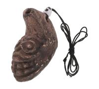 Healeved Sifflet de la mort aztèque - Ocarina en argile 125 - Cri strident - Accessoire de farce pour Halloween - Cris authentiques à sonorité humaine pour des blagues