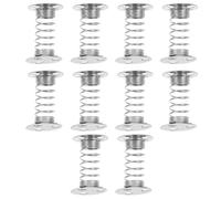 Healeved Socles à Ressort Double Face pour Poupées de Voiture 10 Pièces Bases Oscillantes Compactes pour Tableau de Bord Supports Universels Adaptés aux Jouets Décoratifs de Voiture