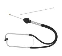 Healeved Stéthoscope Mécanique pour Réparation Automobile Léger et Portable en Acier Inoxydable et Caoutchouc, Outil de Détection du Bruit Moteur pour Voitures et Camions