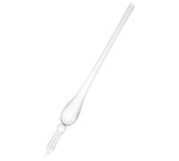 Healeved Stylo à Plume en Verre Fait Main Stylo Léger pour Calligraphie et Dessin Portable en Verre Coloré Présent Élève Coffret Présent Nettoyage Facile