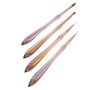 Healeved Stylos Pour Nail Art 4 Pièces Ensemble Multifonction Taille Moyenne Pour Artistes Débutants Et Professionnels Usage Salon Manucure Et Voyage