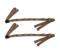 Healeved Support de Canne à Pêche pour Voiture 7 Boucles Réglables Sangle de Maintien Multi-Trous en Matériau Extensible Paire de Porte-Bâtons Kaki Compatible Suv Fourgonnettes et