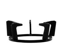 Healeved Support de Casserole Rond en Fonte Épaisse Antidérapante Grille pour Cuisinière à Gaz Diamètre Standard Accessoires Cuisine Polyvalents pour Cuisson Uniforme et Stabilité