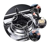Healeved Support De Cuisinière à Gaz En Acier Inoxydable 304 Grille à Vapeur Multi-usage Pour Pot à Lait Support Stable Pour Cuisson à Vapeur Quatre Pieds