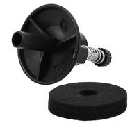 Healeved Support de Cymbale et Stable Manchons en Feutre en Plastique Léger pour Cymbales de Jazz et Batterie pour Performances Musicales et Création Sonore