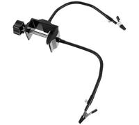 Healeved Support de Fer à Souder en Alliage Bras Multifonctionnel à Deux Pinces Station de Soudage Métal Outil Station Soudure Support Électrode Usage Électronique Couleur Aléatoire