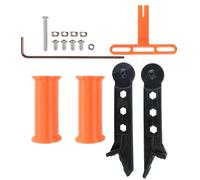 Healeved Support de Filament pour Imprimante 3D Prusa I3 en Petg Porte-Bobine Double Couleur Support Matériel d'Impression Solide Étagère Pratique pour Consommables Filament Compatible